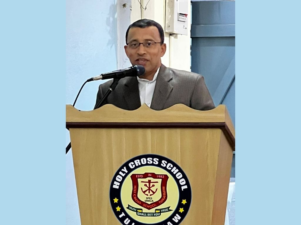 Speech - Fr. Renju George CSC, Principal 